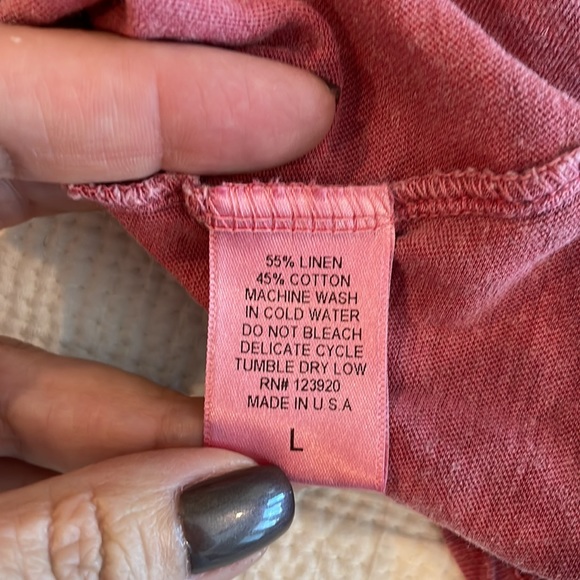 LA Made Sylvie Off the Shoulder Tee - Picture 8 of 10